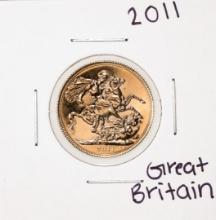 2011 Proof Great Britain Sovereign Gold Coin