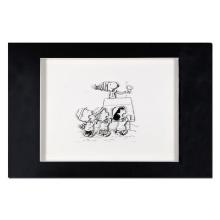 Peanuts "Caroling Crew" Limited Edition Giclee On Paper