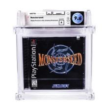 Monsterseed PS1 PlayStation Sealed Video Game WATA 9.6/A