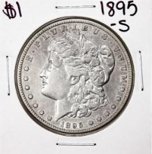 1895-S $1 Morgan Silver Dollar Coin