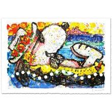 Tom Everhart "Chillin" Limited Edition Lithograph On Paper