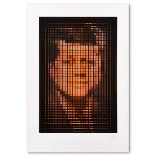 Jean-Pierre Yvaral "Jfk" Limited Edition Serigraph On Paper