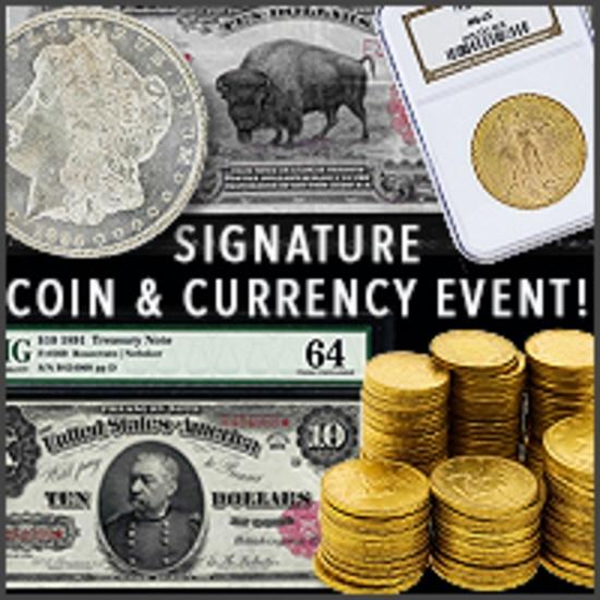 500+ Items- Paper Money & Numismatics