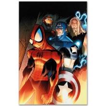 Marvel Comics "Ultimate Spider-Man #151" Limited Edition Giclee On Canvas