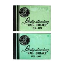 1916-1947 Standing Liberty Half Dollar Coins in Albums