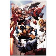 Marvel Comics "Annihilators: Earthfall #1" Limited Edition Giclee On Canvas