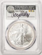2006-W $1 Burnished American Silver Eagle Coin PCGS SP70 Gary Whitley Signature