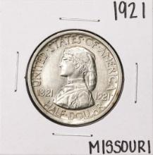 1921 Missouri Centennial Commemorative Half Dollar Coin