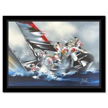 Victor Spahn "America's Cup - Alinghi" Limited Edition Lithograph on Paper