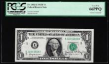 1902-E $1 Federal Reserve Note Richmond PCGS Gem New 6699Q Courtesy Autograph