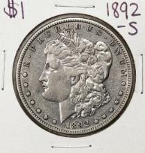 1892-S $1 Morgan Silver Dollar Coin