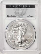 2017-(S) $1 American Silver Eagle Coin PCGS MS70 Struck at San Francisco Premier