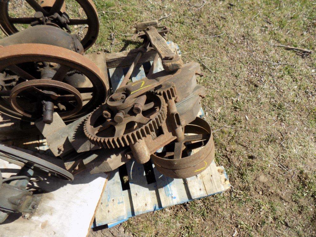 Antique Pulley / Gear System