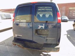 2003 Chevrolet Express Cargo Van, 6.0L V8 Gas Eng, Auto, Blue, 33,624 Mi, V