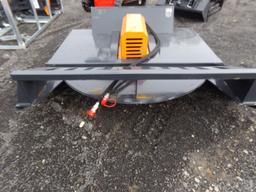New Wolverine 72'' Rotary Mower For SSL, Put Oil in Gear Box Before Use