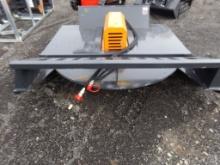 New Wolverine 72'' Rotary Mower For SSL, Put Oil in Gear Box Before Use