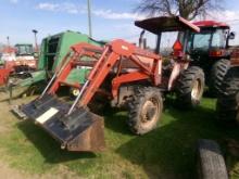 Case IH C-50 Tractor with Great Bend 300 Loader, 4 WD, NOT RUNNING-NEEDS WO