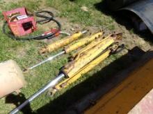 Group of Assorted Case Backhoe Hydraulic Cylinders  (5951)