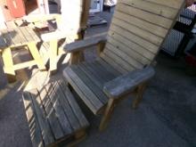Adirondack Chair and Table  (5474)