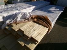 (96) Unfinished Pine 1'' x 8'' x 12' + 16' Lengths - (48) 12', (48) 16', So