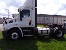 2017 Freightliner Cascadia S/A Day Cab Truck Tractor, Detroit DD13 Engine,