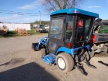 New Holland TZ-24DA Sub Compact Tractor with 10 LA Loader and 60'' Belly Mo