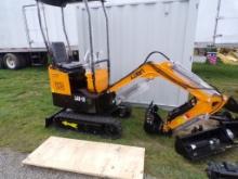 New Mini Excavator, Lanty LAT13, Yellow, Ser. 24011022  (4675)