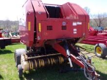 New Holland BR740 Round Baler, Crop Cutter, Knives, w/Monitor, S/N 33732 (4