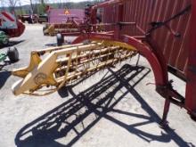 New Holland 258 Rake, HITCH HAS BEEN WELDED, Late Model, Rubber Teeth, Good