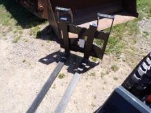 New AGT Narrow Quick Hitch Pallet Fork, M/N SSPE  (4613)