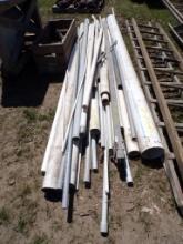Group of Asst. Size of PVC Pipe & Connections (5619)