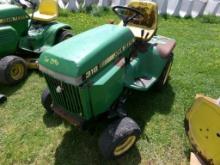 John Deere 318 with 50'' Deck, NOT ATTACHED, Ag Tires, 1371 Hrs., NOT RUNNI