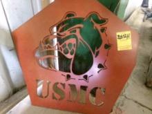 Marines Cut-Out Sign (2852H)