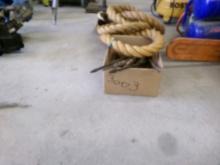 (2) Boxes of Tools and a Large Rope (3003)