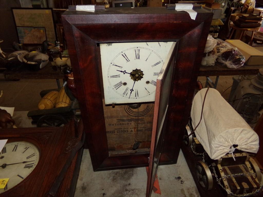 Waterbury Clock Co. 8 Day Wall Clock
