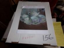 Box with Hand Painted Tea Set (Box 5) (Garage)