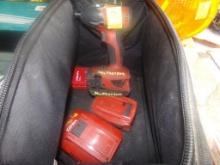 1/4'' Battery Impact Driver, Hilti SID18-A, 21V, with (2) Batteries, Charge