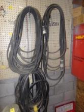 (4) Power/Extension Cords to Fit Core Drills and Others (Tool Storage Room)