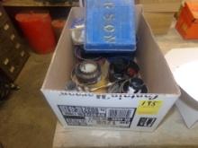 Box of Used Hole Saws (Tool Storage Room)