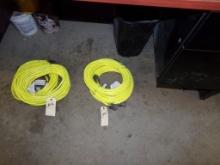 (2) 50' 12WG Lighted Extension Cords, NEW (2 X Bid) (Shop)