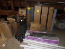 Contents Of Left Wall Over Tool Room, Duct Insulation, Metal Trim Coil, Ang