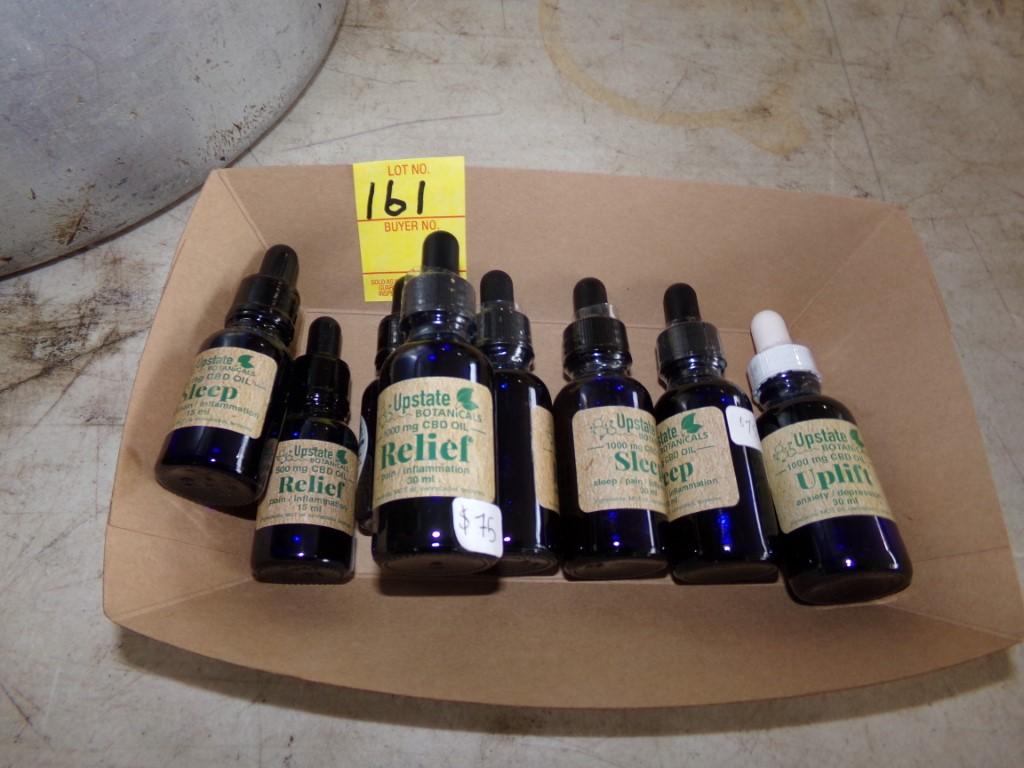 (8) Bottles Of Assorted CBD Oils, Sleep,Relief, Upift, 30ml And 15ml Sizes