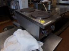 APW Wyatt 2 Place Commercial Food Warmer Hot Plate