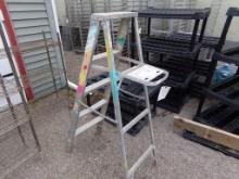 5' Alum. Step Ladder (Outside)
