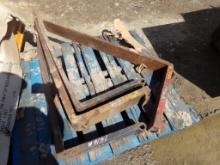 Pair of Used Forks for Standard Fork Lift