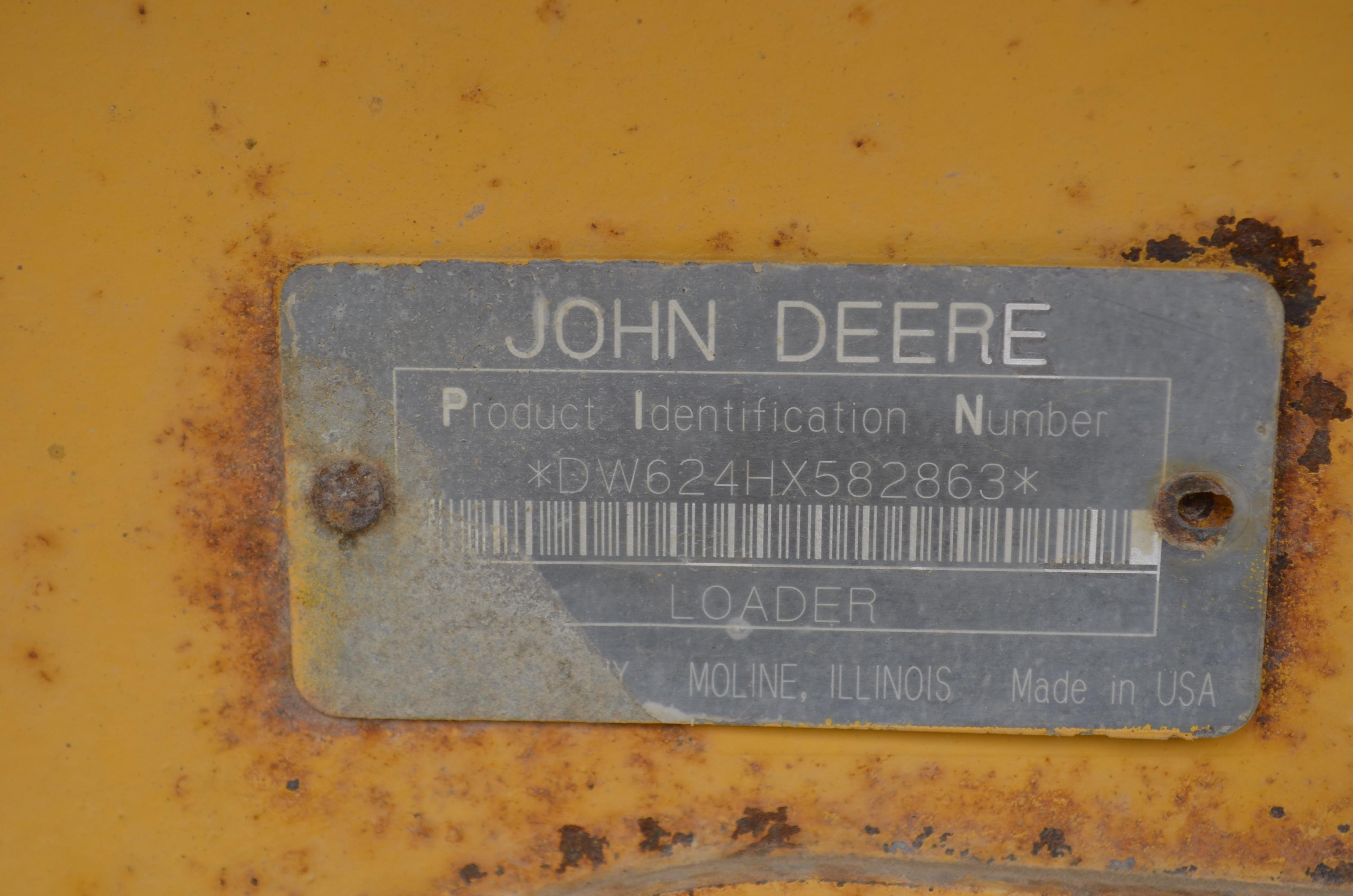 2002 John Deere 624H