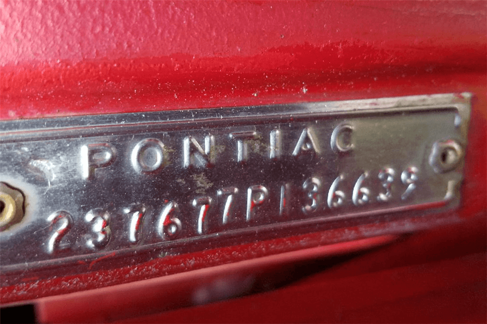 1967 PONTIAC LEMANS CONVERTIBLE