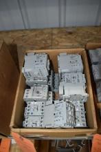 BOX WITH ALLEN-BRADLEY 700-CF220 CONTROL RELAYS,