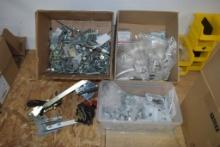 (2) BOXES AND (1) CONTAINER WITH PARTS; SPRINGS,