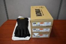 (3) SETS OF NOVAX BLACK RUBBER INSULATED GLOVES,